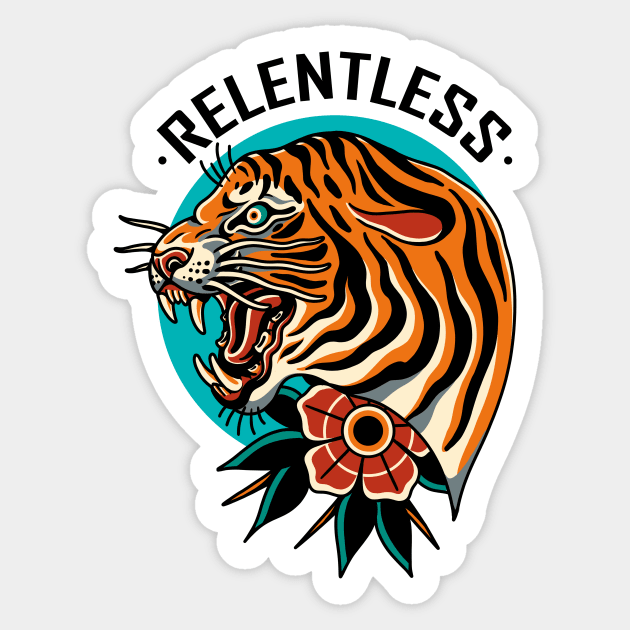 Unrelenting Sticker by TerpeneTom